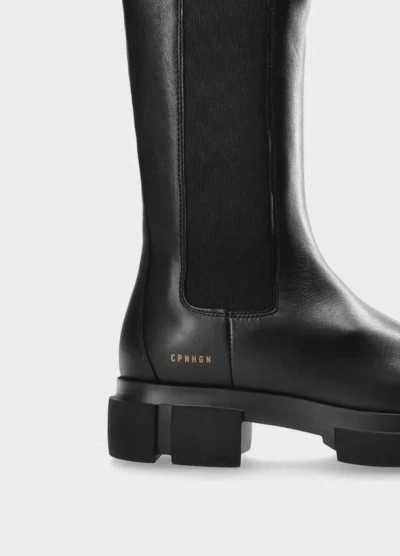 Copenhagen Elastic-panelled Lug-sole Chelsea Boots In Black