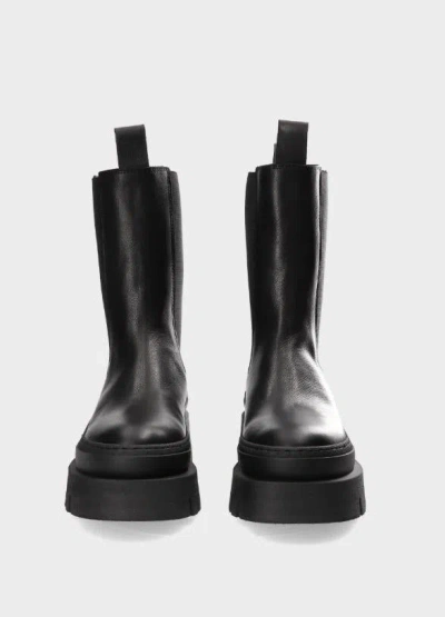 Copenhagen Elastic-panelled Lug-sole Chelsea Boots In Black