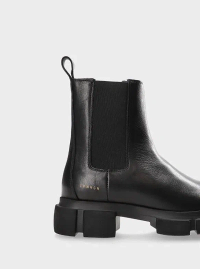 Copenhagen Leather Chelsea Boot In Black In Black