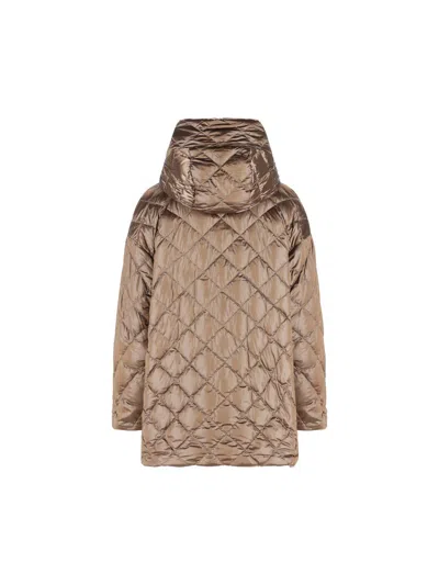 Max Mara The Cube Coats In Brown