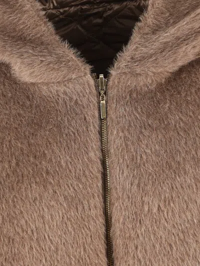 Max Mara The Cube Coats In Brown