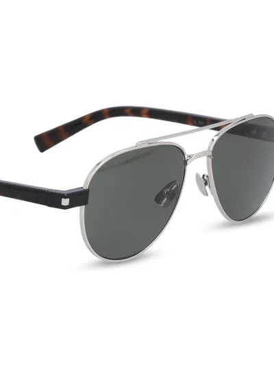 Saint Laurent Glasses In Gray