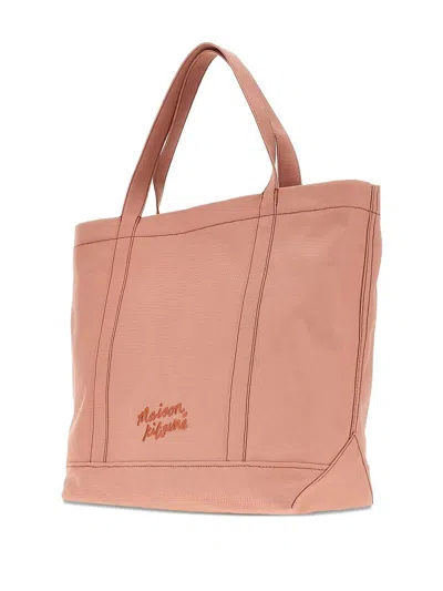 Maison Kitsuné Fox Head Large Shopper Bag