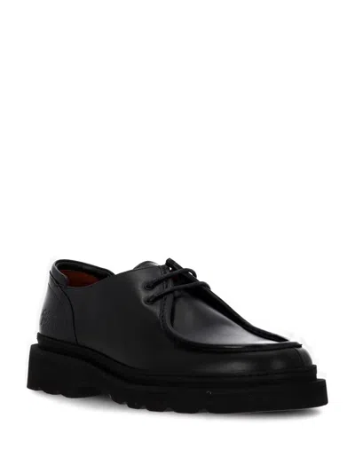 Maison Kitsuné Flat Shoes In Black
