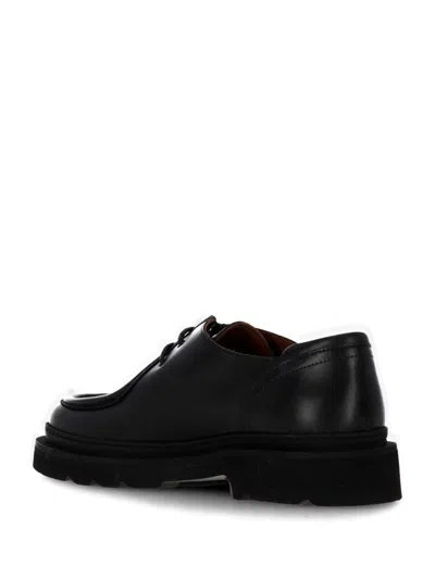 Maison Kitsuné Flat Shoes In Black