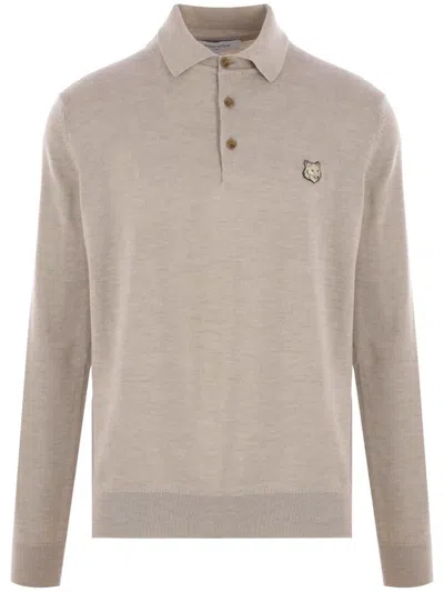 Maison Kitsuné T-shirts And Polos In Gray
