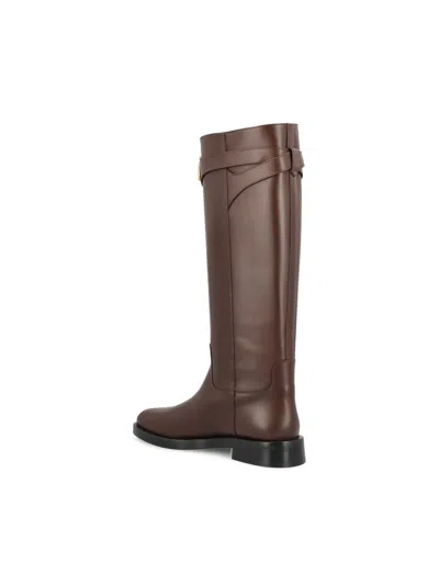 Valentino Garavani Boots In Brown