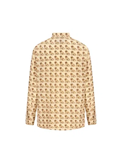 Valentino Garavani Petit Charles Print Shirt Shirt And Blouse White In Multi