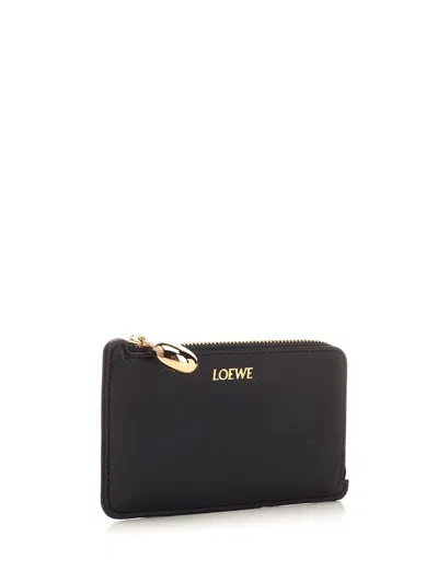 Loewe Coin Purse Wallets Black