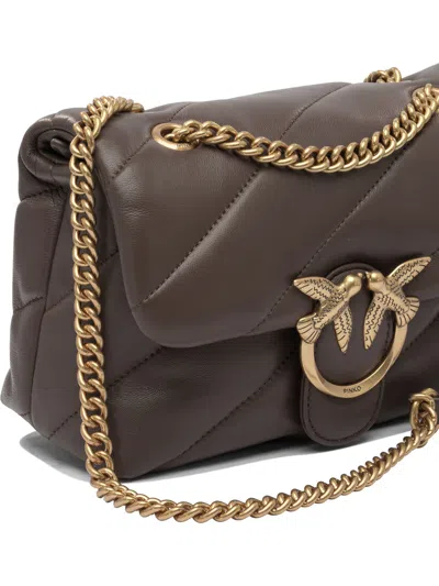 Pinko Crossbody Bags In Brown