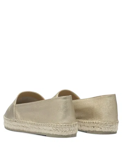 Castaã±er Square-toe Flats In Brown