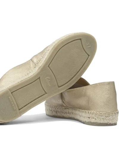 Castaã±er Square-toe Flats In Brown