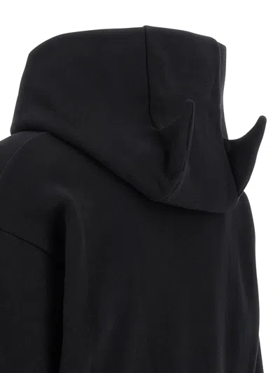 Coperni Horn Hoodie In Black