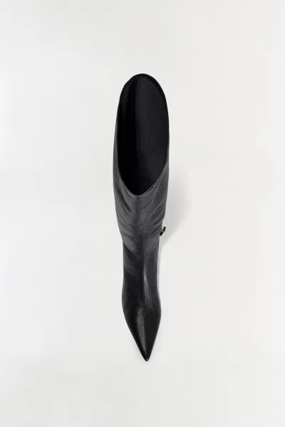 Simkhai Joni Stretch Leather Over-the-knee Boots In Black