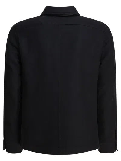Tom Ford Button-up Cashmere Overshirt In Black