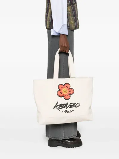 Kenzo X Futura 2000  Utility Boke Flower-print Tote Bag