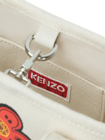 Kenzo X Futura 2000 Small  Utility Canvas Tote Bag
