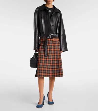 Loewe Toy Denim Drop Stiletto Pumps In Blue