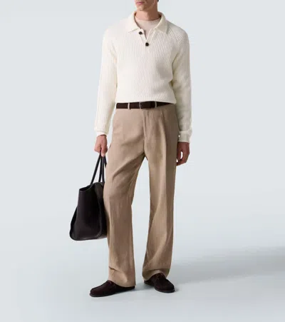 MR DARIUS羊绒POLO衫式毛衣