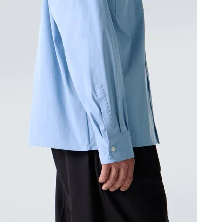 棉质混纺府绸衬衫