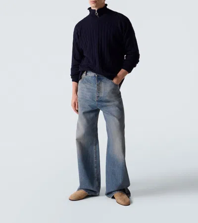 羊毛罗纹针织毛衣