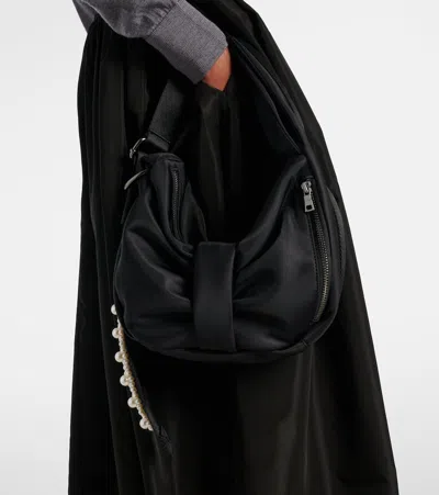 Simone Rocha Sling Bow Shoulder Bag In Black