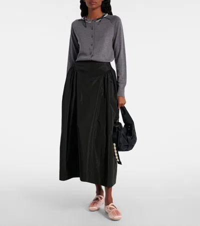 Simone Rocha Sling Bow Shoulder Bag In Black