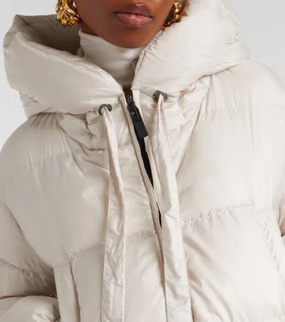 Max Mara The Cube Seif Down Jacket In White
