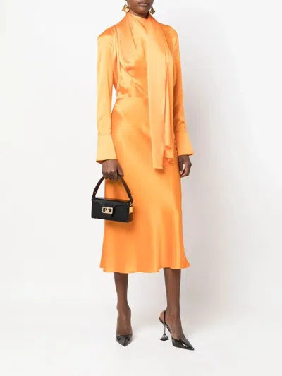 Lanvin Rectangular Smooth Nano Shoulder Bag