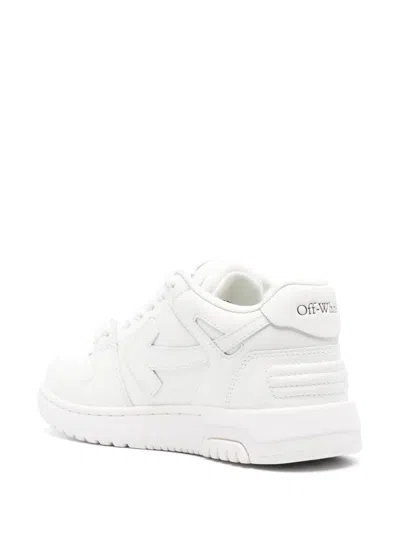 Off-white Out Of Office Leather Sneakers In White
