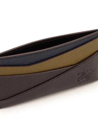 Loewe Puzzle Edge Wallets Brown