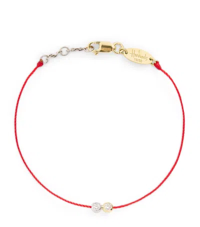 Redline Mixed Gold And Diamond Bracelet In Multi