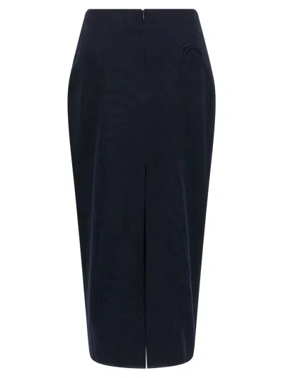 Blazé Milano Sharewood Sussex Jacquard High-waist Midi Skirt