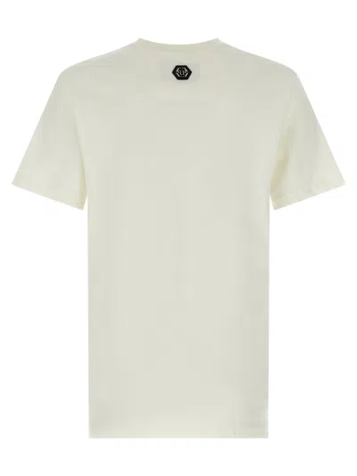 Philipp Plein Skull Bones-print T-shirt In White