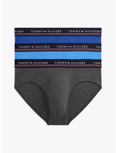 Tommy Hilfiger Stretch Modal Briefs 3 In Multi