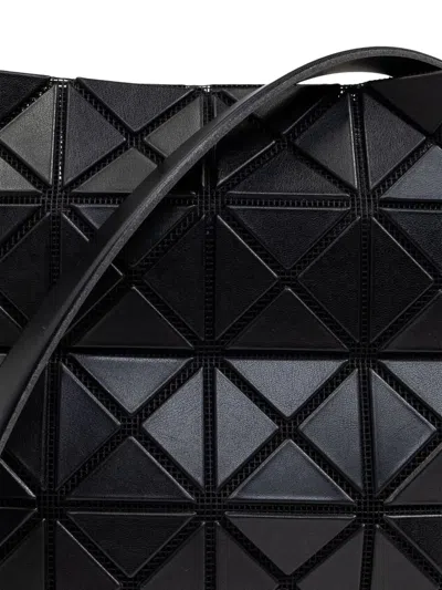 Bao Bao Issey Miyake Shoulder Bag Prism Matte Geometric Design In Black