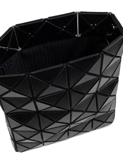 Bao Bao Issey Miyake Shoulder Bag Prism Matte Geometric Design In Black