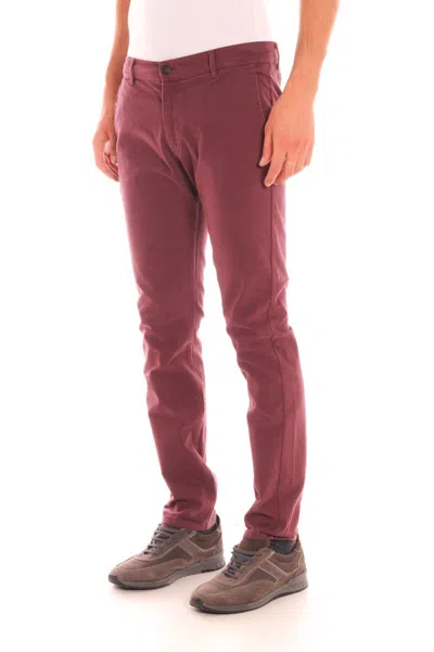 Daniele Alessandrini Jeans Trouser In Burgundy
