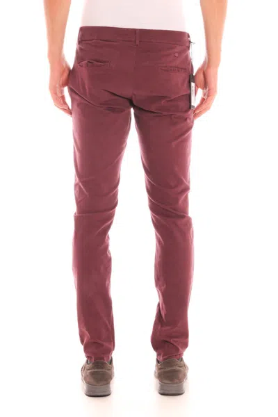 Daniele Alessandrini Jeans Trouser In Burgundy