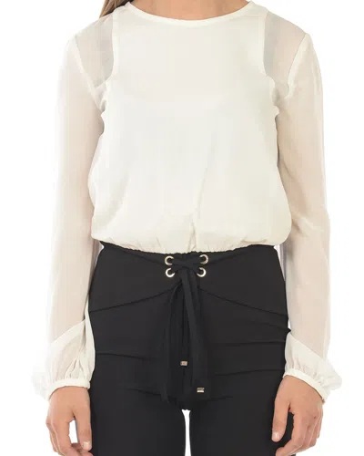 Liu •jo Liu Jo Tailleur In White