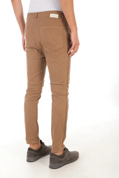 Daniele Alessandrini Jeans Trouser In Brown