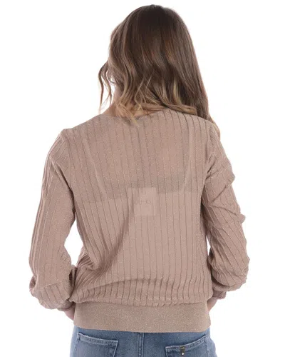 Liu •jo Liu Jo Sweater In Brown