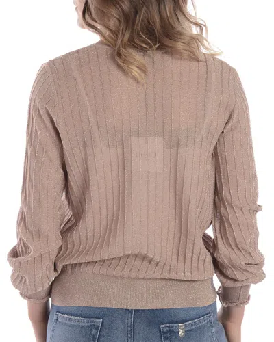 Liu •jo Liu Jo Sweater In Brown