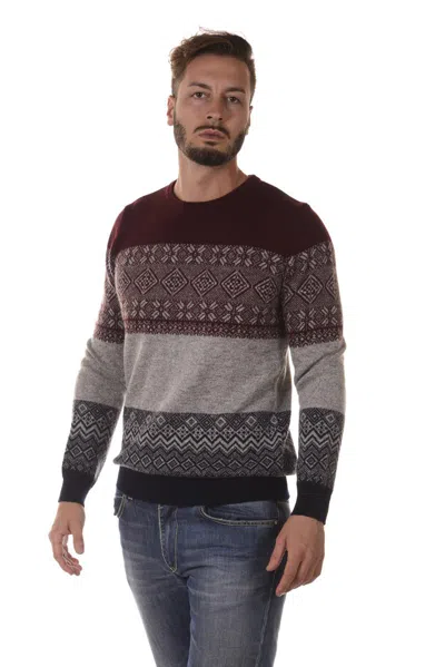 Daniele Alessandrini Sweater In Burgundy