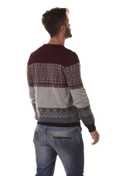 Daniele Alessandrini Sweater In Burgundy