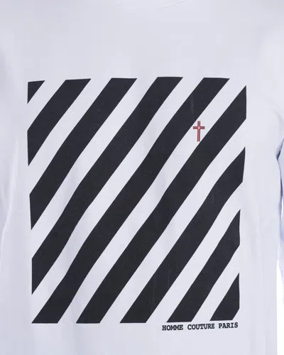 Daniele Alessandrini Sweatshirt Hoodie In White