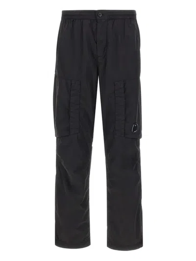 C.p. Company C.p.company Cargo Pant In Chrome - R In Black