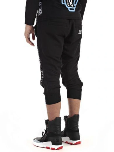 Shop Ktz Trousers In Black