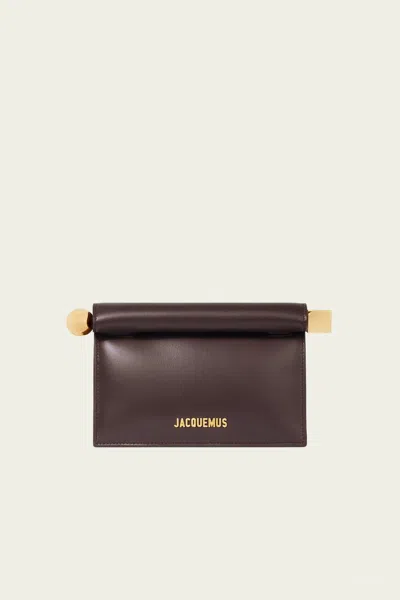 Jacquemus Le Bambola In Natural Dark Brown