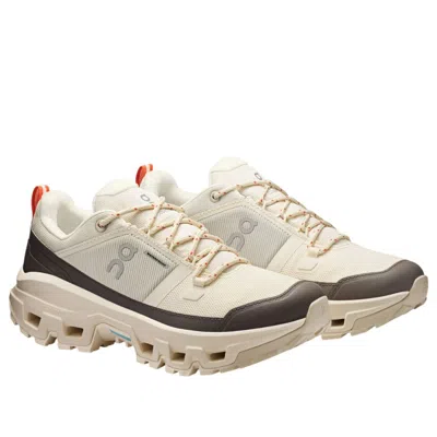 On Cloudrock Waterproof Sneakers In White
